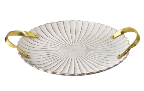 ⁨DAZ Taca 31,5x37x3cm okrągła z uchwytami⁩ w sklepie Wasserman.eu