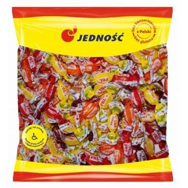 ⁨Cukierki TYCI karmelki twarde o smakach owocowych 1kg⁩ w sklepie Wasserman.eu