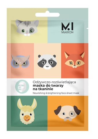 ⁨MARION Mi Maska odżywczo-rozśw. d/tw na tkaninie⁩ w sklepie Wasserman.eu