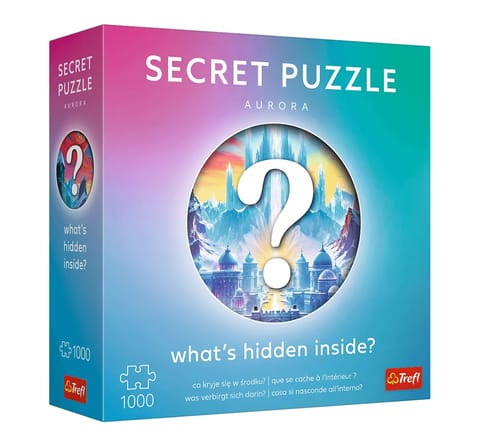 ⁨Puzzle - 1000 Premium Plus - Secret Puzzle: Aurora - Trefl 12105⁩ w sklepie Wasserman.eu