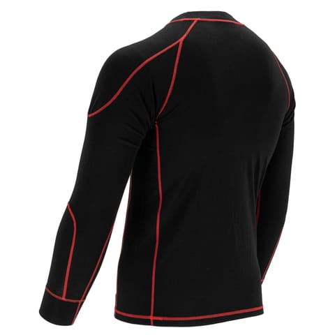 ⁨KOSZULKA Z DŁUGIM RĘKAWEM TENCEL CZARNA, "S/M", CE, LAHTI⁩ w sklepie Wasserman.eu