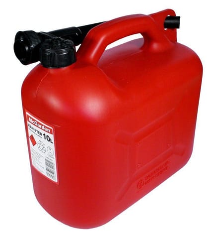 ⁨KANISTER PLASTIK STRONG NA BENZYNĘ 10L⁩ w sklepie Wasserman.eu