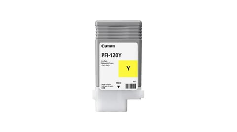 ⁨Canon oryginalny ink / tusz PFI-120 Y, 2888C001, yellow, 130ml⁩ w sklepie Wasserman.eu