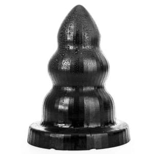 ⁨Korek analny AB96 Triple Pleasure M 23 x 13cm All Black⁩ w sklepie Wasserman.eu