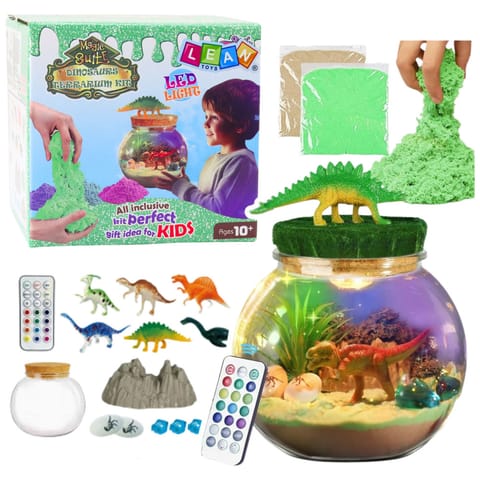 ⁨Zestaw Kreatywny Terrarium Dla Dinozaurów DIY Lampka LED Pilot⁩ w sklepie Wasserman.eu