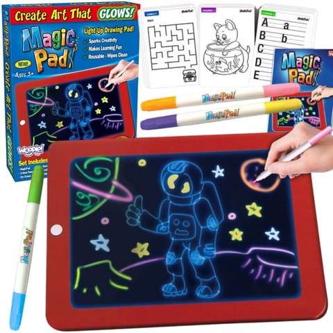 ⁨WOOPIE Magiczny Tablet Graficzny do Rysowania Neonowe Kolory⁩ w sklepie Wasserman.eu