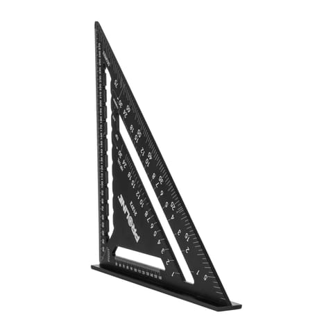 ⁨KĄTOWNIK CIESIELSKI Z PODSTAWĄ, 300MM, ALUMINIOWY, PROLINE⁩ w sklepie Wasserman.eu