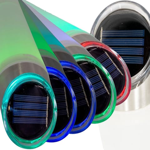 ⁨LAMPA SOLARNA PATHWAY 4LED 2 KOLORY 32,5CM⁩ w sklepie Wasserman.eu