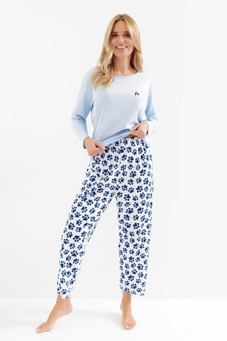 ⁨PIŻAMA TARO 3511 ZOLA AW26 (kolor niebieski, rozmiar L)⁩ w sklepie Wasserman.eu