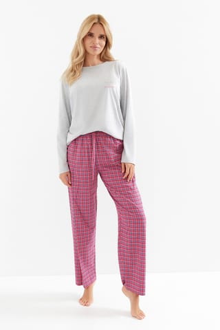 ⁨PIŻAMA TARO 3512 MADLEN AW26 (kolor szary jasny, rozmiar XL)⁩ w sklepie Wasserman.eu