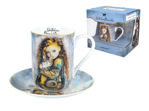 ⁨Kubek ze spodkiem - N. Bonilla, Kocie opowieści Mii (CARMANI)⁩ w sklepie Wasserman.eu