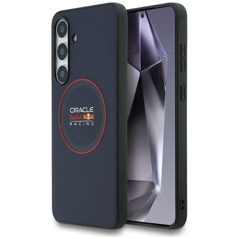 ⁨Etui Red Bull Meshed Red Ring MagSafe do Samsung Galaxy S25 FE granatowy⁩ w sklepie Wasserman.eu