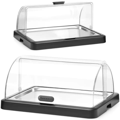 ⁨Food display cabinet cooled with inserts 44x32x20.5cm - Hendi 871805⁩ at Wasserman.eu