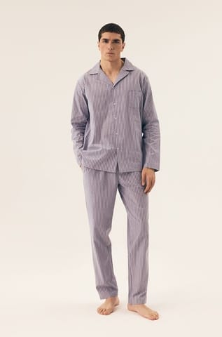 ⁨Piżama Mic 43035-05X Niebieska (Rozmiar M)⁩ w sklepie Wasserman.eu