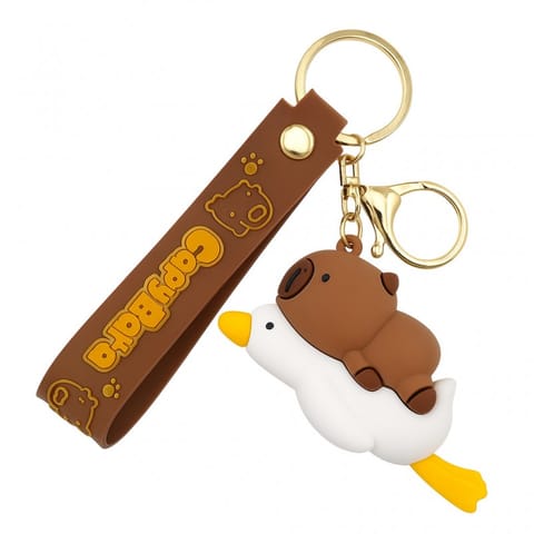 ⁨Brelok do kluczy kapibara z gąską CAPYBARA BRL378⁩ w sklepie Wasserman.eu