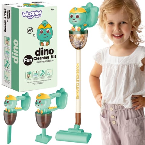 ⁨WOOPIE Interaktywny Odkurzacz Dino 3w1 Funkcja Ssania Światło Dźwięk⁩ w sklepie Wasserman.eu