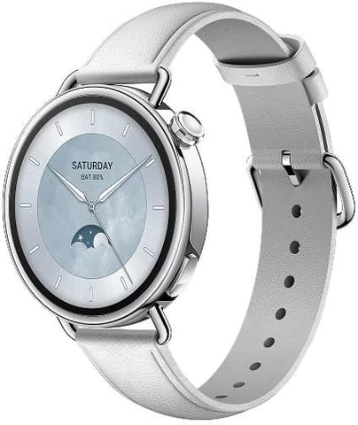 ⁨Smartwatch Xiaomi Watch S4 41mm Leather Strap biały⁩ w sklepie Wasserman.eu