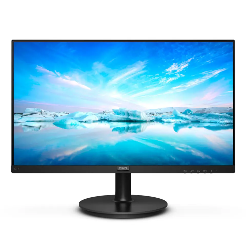 ⁨Philips V Line 221V8/00 computer monitor 54.6 cm (21.5") 1920 x 1080 pixels Full HD LED Black⁩ at Wasserman.eu