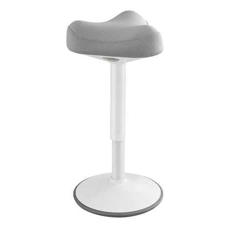 ⁨Powerton ERGO BALANC Ergonomiczne krzesło biurowe, szara⁩ w sklepie Wasserman.eu