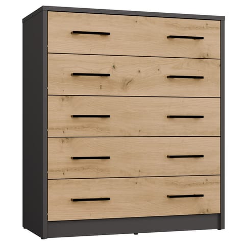 ⁨Szafka na obuwie ALEX ANTRACYT ARTISAN Do Przedpokoju⁩ w sklepie Wasserman.eu