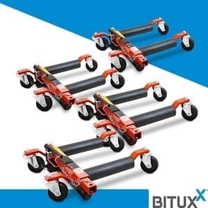 ⁨Podnośnik hydrauliczny 680kg płaski Rangierwagenheber do auta⁩ w sklepie Wasserman.eu