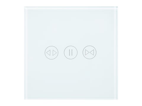 ⁨Inteligentny sterownik łącznik do rolet szklany WiFi TUYA⁩ w sklepie Wasserman.eu