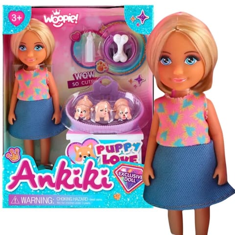 ⁨WOOPIE ROYAL Zestaw Laleczka z Uroczymi Szczeniaczkami i Akcesoriami⁩ w sklepie Wasserman.eu