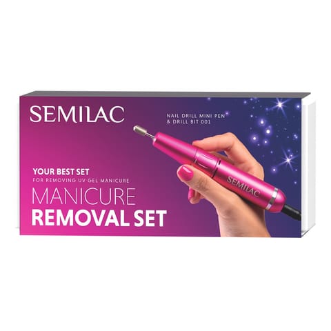⁨SEMILAC Zestaw prezentowy Manicure Removal Set⁩ w sklepie Wasserman.eu