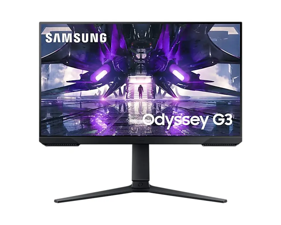 ⁨Samsung S24AG320NU computer monitor 61 cm (24") 1920 x 1080 pixels Full HD LED Black⁩ at Wasserman.eu