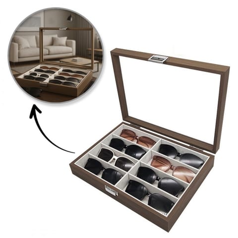 ⁨Casket 8 compartments for glasses or accessories PDMDF07⁩ at Wasserman.eu