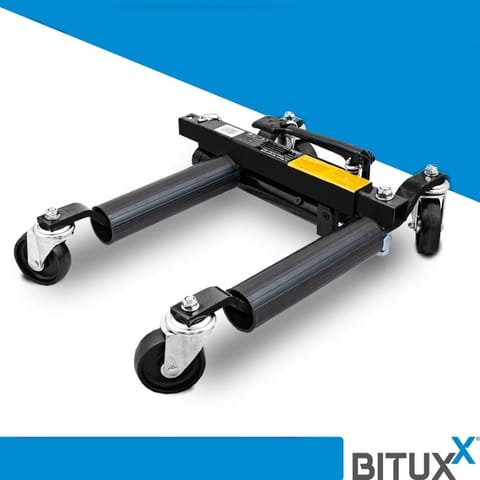 ⁨Podnośnik hydrauliczny 680 kg - płaski, mocny i niezawodny Warsztatowy podnośnik samochodowy⁩ w sklepie Wasserman.eu