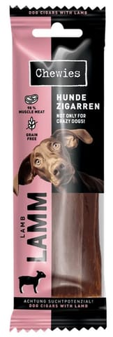 ⁨Chewies Hundezigarren Lamm - jagnięcina 75g⁩ w sklepie Wasserman.eu