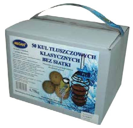 ⁨Megan Kule zimowe klasyczne bez siatki 50szt + sprężyna [ME124]⁩ w sklepie Wasserman.eu