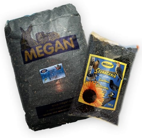 ⁨Megan Słonecznik dla dzikich ptaków worek 15kg [ME167]⁩ w sklepie Wasserman.eu