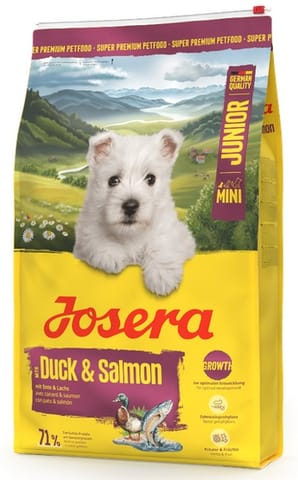 ⁨Josera Mini Junior Duck & Salmon 900g⁩ w sklepie Wasserman.eu