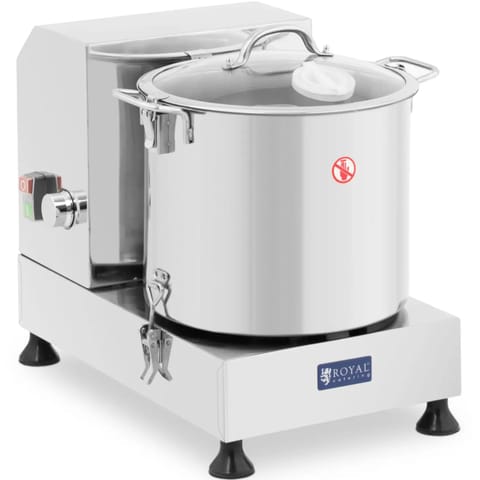 ⁨Kuter gastronomiczny do rozdrabniania mięsa warzyw 1800-3500 obr./min 15 l⁩ w sklepie Wasserman.eu