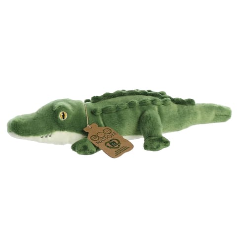 ⁨Eco Nation – Pluszowa maskotka / przytulanka Aligator 36 cm Eco-Friendly⁩ w sklepie Wasserman.eu