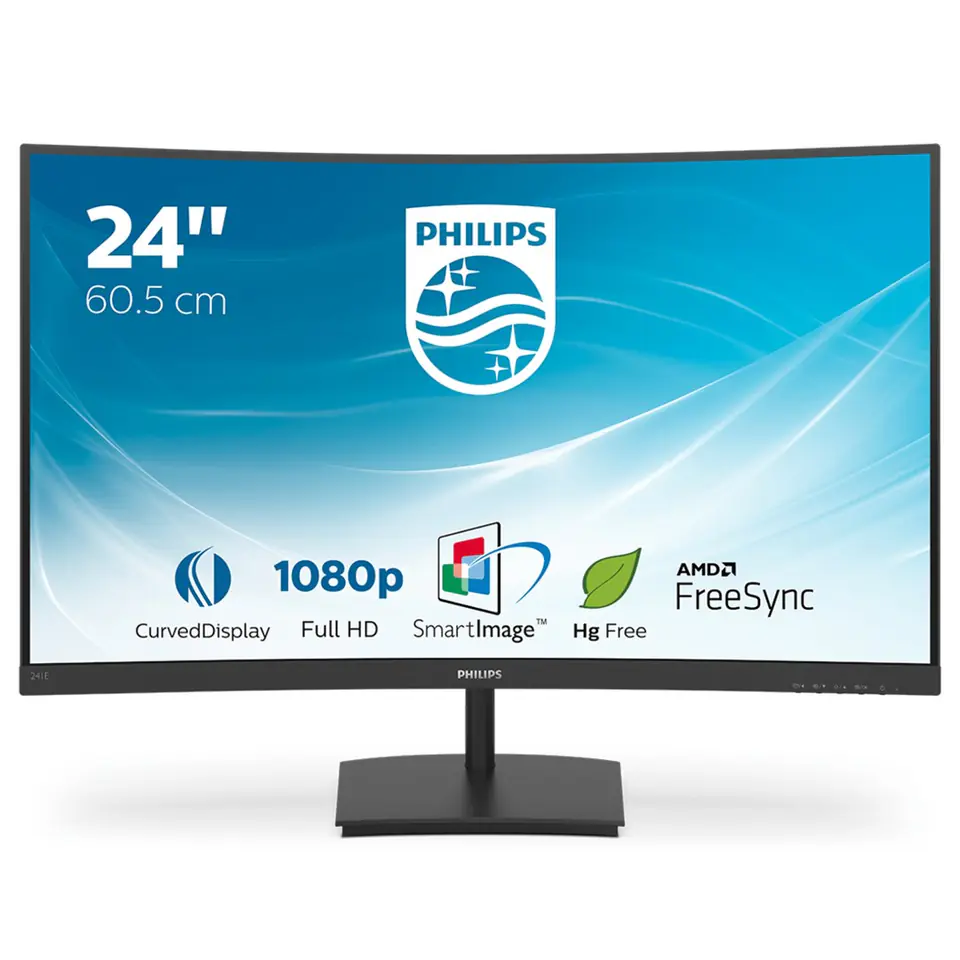 ⁨MONITOR PHILIPS LED 23,6" 241E1SC/00⁩ w sklepie Wasserman.eu