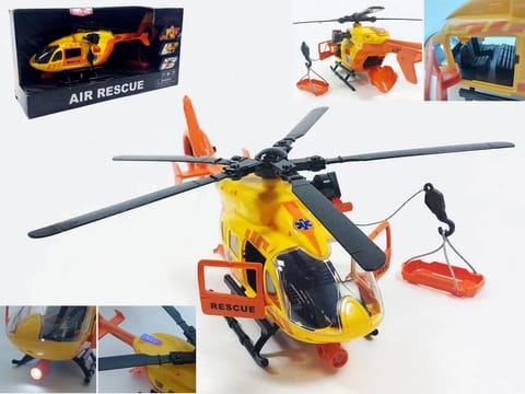⁨Helikopter 38x12x16 światło dźwięk otwierane drzwi⁩ w sklepie Wasserman.eu