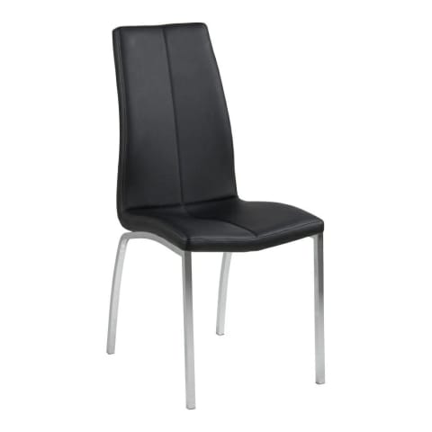 ⁨Asama chair black PU (black)⁩ at Wasserman.eu