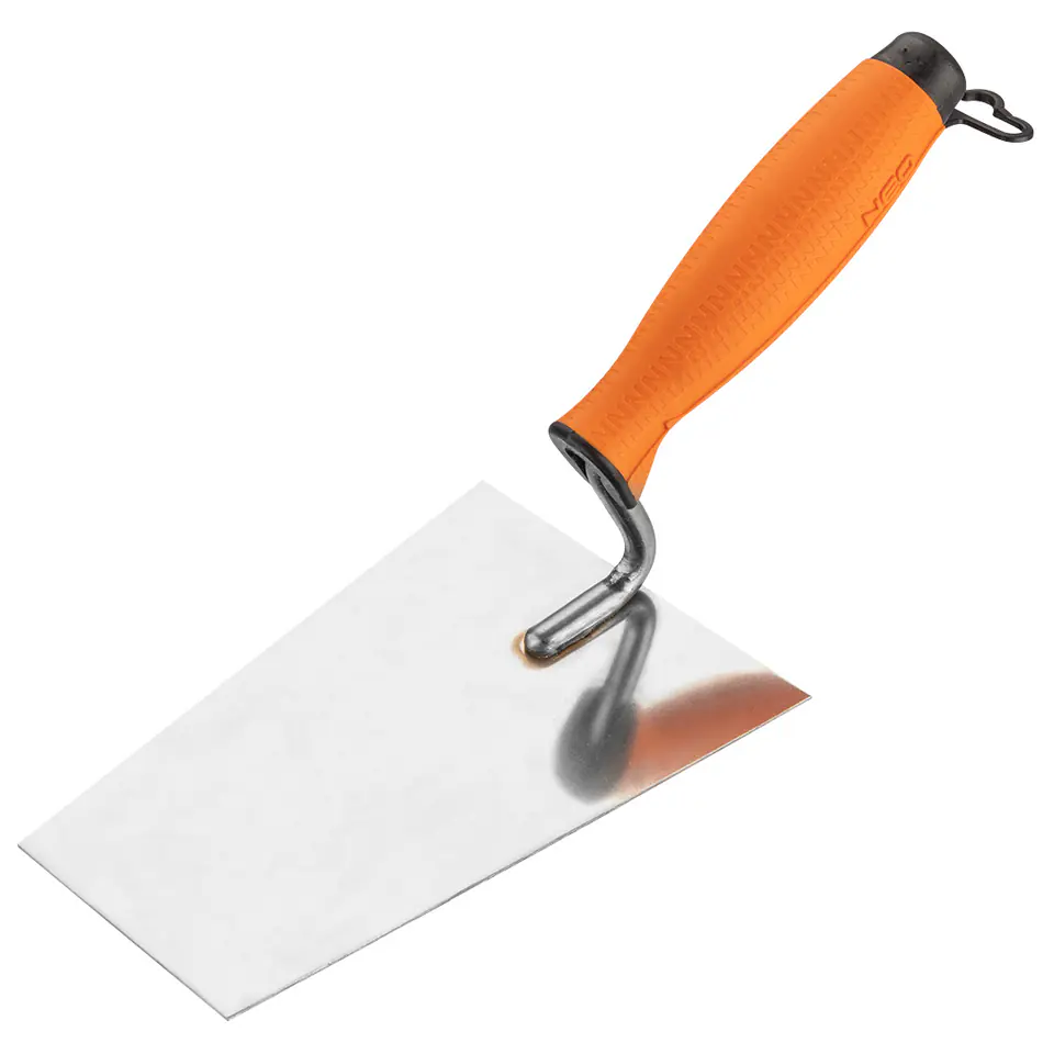 ⁨Trapezoidal stucco trowel, 160 mm, two-material handle⁩ at Wasserman.eu