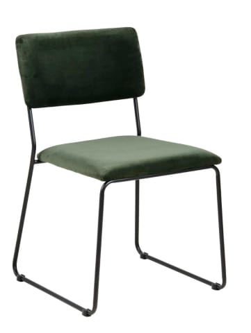⁨Cornelia VIC Forest Green chair⁩ at Wasserman.eu