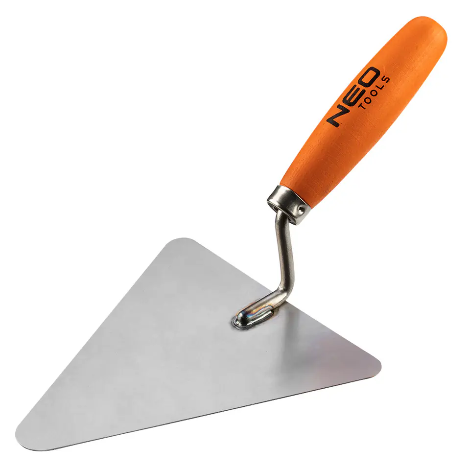 ⁨Triangular trowel, 180 mm, wooden handle⁩ at Wasserman.eu