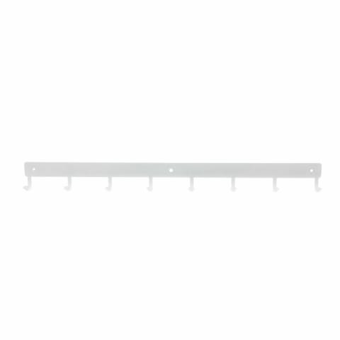 ⁨Hook rail 60 white⁩ at Wasserman.eu