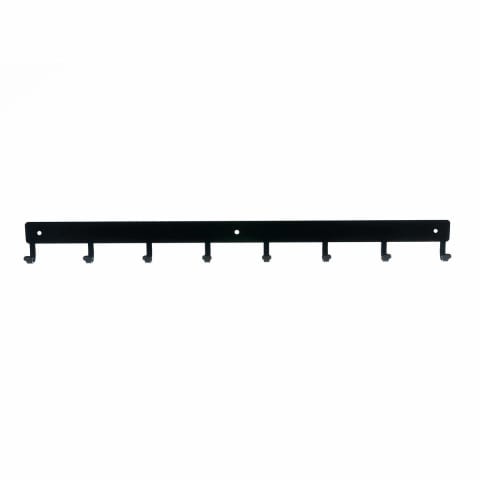⁨Hook rail 60 black⁩ at Wasserman.eu