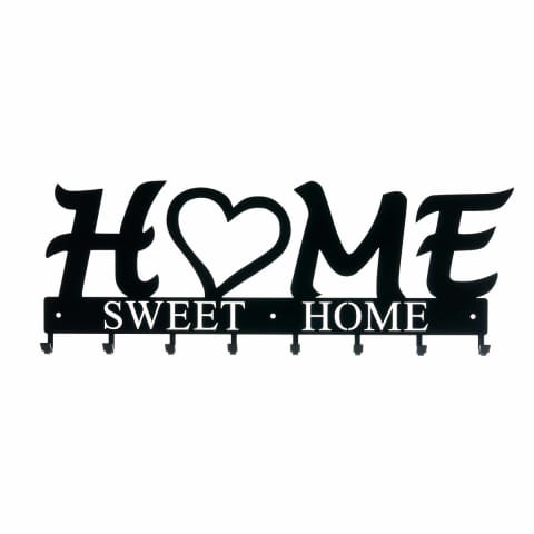 ⁨Home Sweet Home wall hanger black⁩ at Wasserman.eu