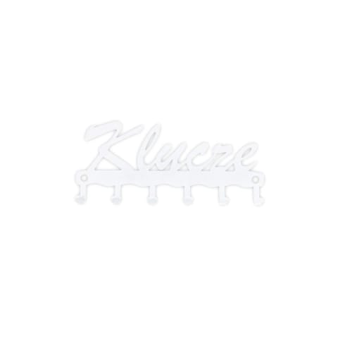 ⁨Wieszak ścienny Klucze biały⁩ w sklepie Wasserman.eu