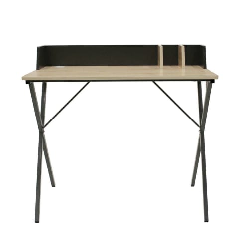 Brico desk black natural at Wasserman.eu