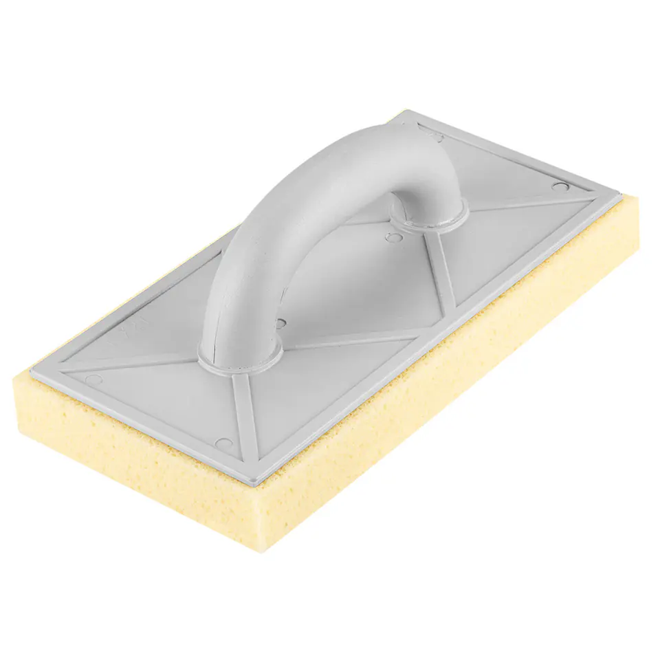 ⁨Trowel with hydro-absorbing sponge 30 mm, 280 x 140 mm, plastic handle⁩ at Wasserman.eu