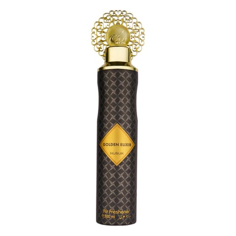 ⁨NUSUK Odświeżacz powietrza - Golden Elixir 300 ml⁩ w sklepie Wasserman.eu